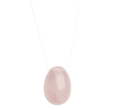 Kulka gejszy - La Gemmes Yoni Egg Rose Quartz M